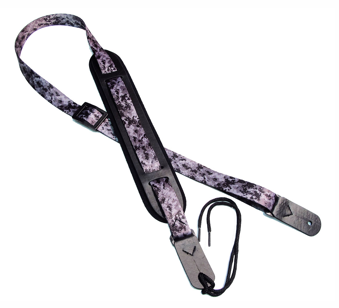 Digital Camo Rockabilly Guitar Strap
