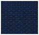 Navy Poly Bass Guitar strap
