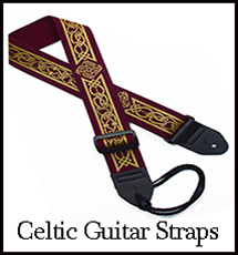 Celtic guitar straps