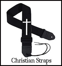 Christian guitar straps