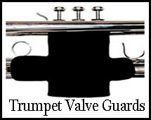 Trumpet valve guards